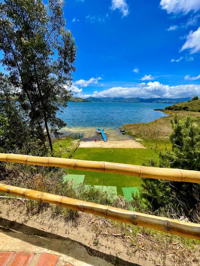 La Puerta Del Lago Ecoparque Tota Exterior foto